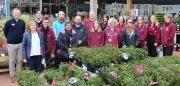 Sustainability Champions with Sarah Squire (front left) and Sustainability Man. Ross McEwan (back L)